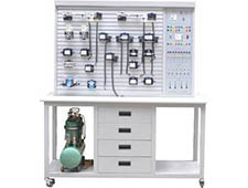 氣動實(shí)驗臺紅綠按鈕接線圖解說明書圖片